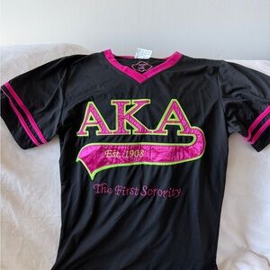 Black, Pink, and Green AKA Shirt